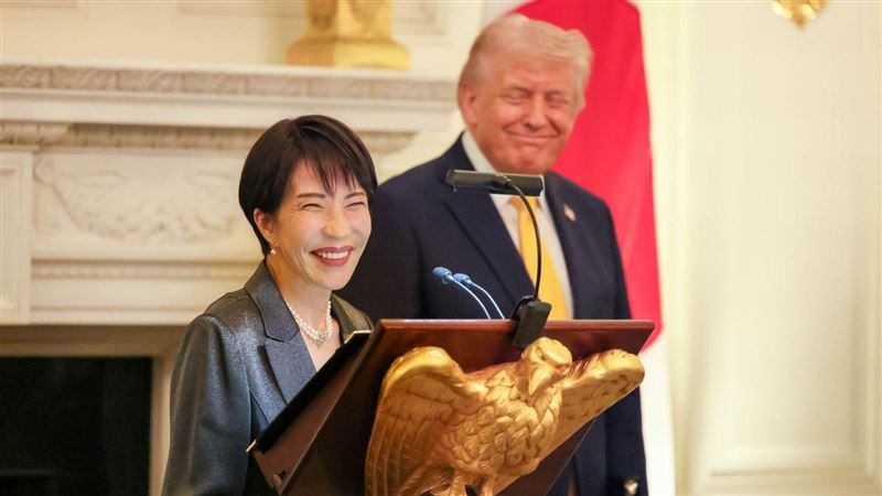 高市白宮晚宴妙誇川普帥兒:基因騙不了人