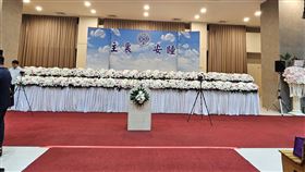 吳中純靈堂現場曝光。(圖／記者蔡維歆攝影）