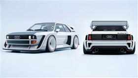 Audacious Automotive重新復刻Audi Ur‑Quattro。（圖／翻攝Audacious Automotive網站）