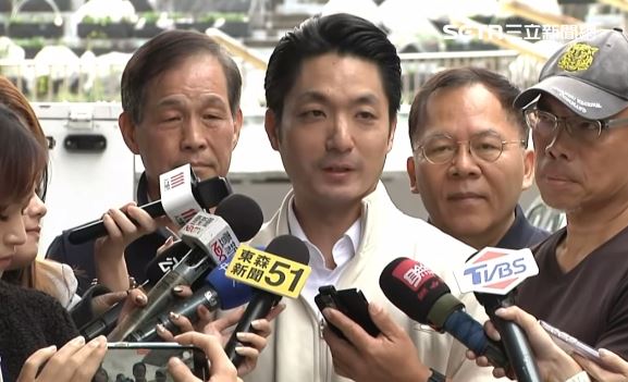 蔣萬安出席Team Taipei 挺就業「青年畢業啟航」就業博覽會接受媒體聯訪(圖/翻攝畫面)