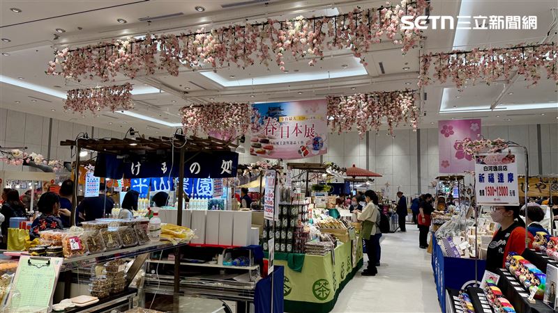 遠東SOGO忠孝館「春の日本展」。(圖/記者賴俊佑攝影)