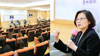 小英分享東吳演講影片　再爆金句及彩蛋