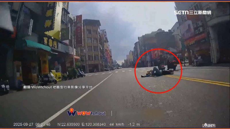 附近居民看到影片猜測躺地情侶,可能在酒後喝到醉茫茫隨地躺