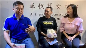 圖左為台灣共好成就公益服務協會理事長林敬茂；圖中為「舊鞋救命」創辦人楊右任；圖右為藝人顧婕。（圖／記者蒲世芸攝影）