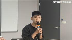 晚安小雞指控合作廠商陳絹卿以減刑為誘詐騙他400萬元。（圖／記者楊忠翰攝影）