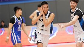 台藝大王威翔貢獻15分7籃板7助攻。（圖／大專體總提供） 