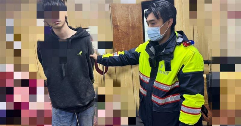 竊賊潛入民宅翻找現金父女返家撞破「躲牆內」仍難逃法網。（圖／翻攝照片）
