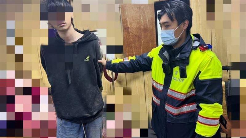 深夜翻牆潛入住家!竊賊躲鐵皮夾層超驚嚇