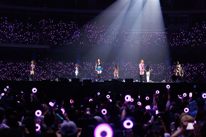TWICE大巨蛋演唱會。(圖/Live Nation Taiwan 提供)