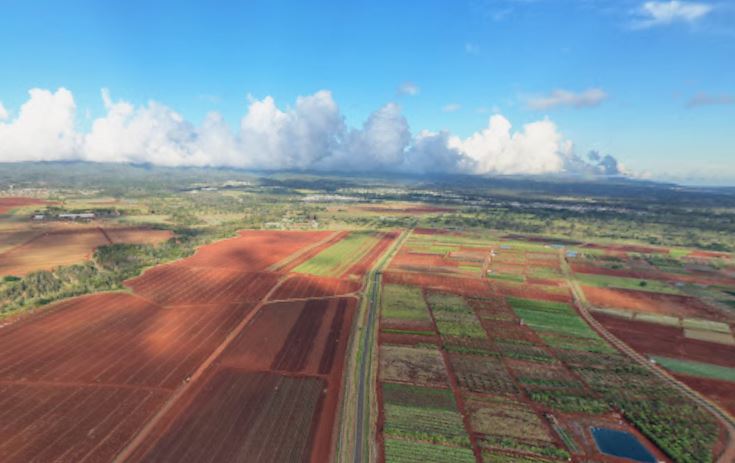 夏威夷歐胡島發生洪災前的影像。（圖／翻攝自google地圖）