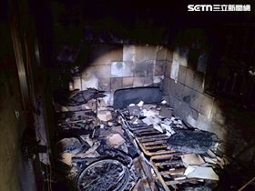 新／苗栗機車行火警！身障孫獲救嬤受困亡（圖／翻攝畫面）