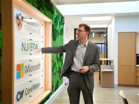 中市府參訪紐澤西 創新園區人工智慧中心（圖／翻攝畫面）