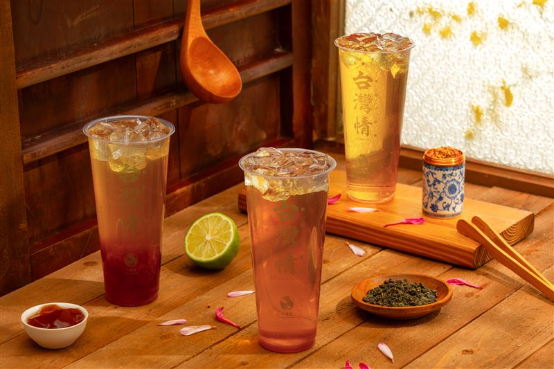 一沐日推春季牡丹茶。(圖/品牌業者提供)