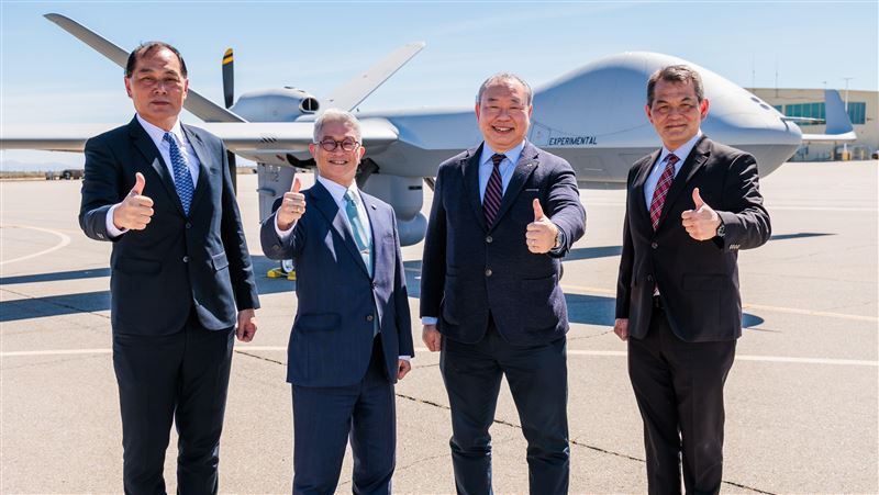 國家安全新戰力!MQ-9B無人機美西交機