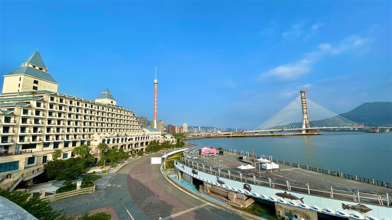 淡水福容飯店。(圖/飯店旅宿業者提供)