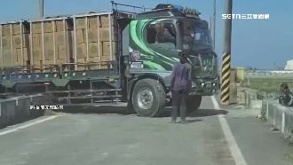 獨／高手在民間！17噸菜車挑戰魔鬼窄路