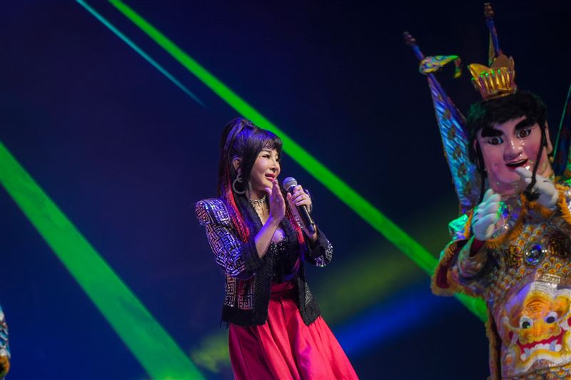 王彩樺連續2日登上鑽石舞台之夜演出。(圖/萬星傳播提供)