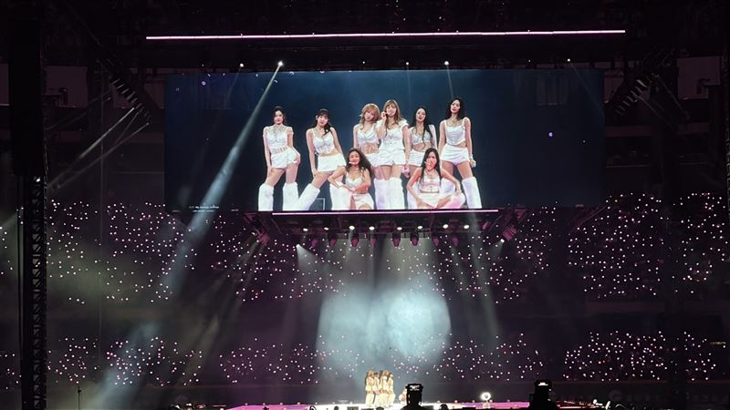 TWICE台北大巨蛋3天演唱會完美結束滿滿感動。（圖／讀者提供）