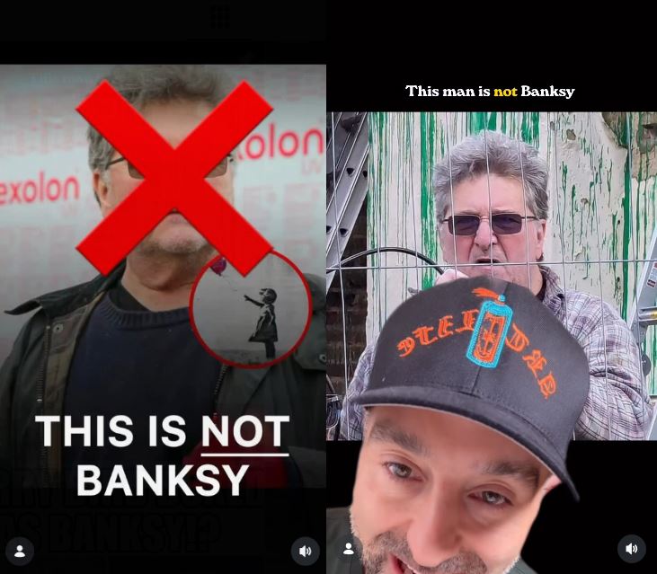 艾弗利·安東出面打臉《路透社》指對方真實身分不是班克西。(圖/翻攝自IG @veryandon)