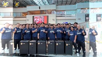 彭政閔率隊出征！　中信兄弟27人出發BCL