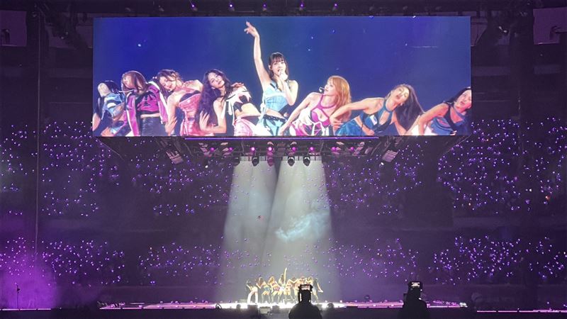 TWICE台北大巨蛋演唱會。（圖／讀者提供）
