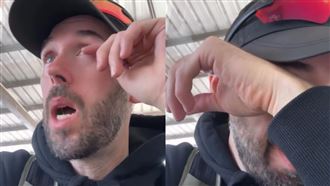 澳洲男環台哭不停！獨坐超商淚崩告白了