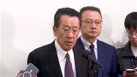 顧立雄在立法院受訪回應空彈殼消失一事（圖／翻攝畫面）