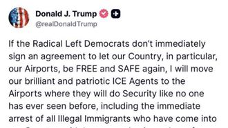 美國機場安檢崩潰！川普派ICE入駐