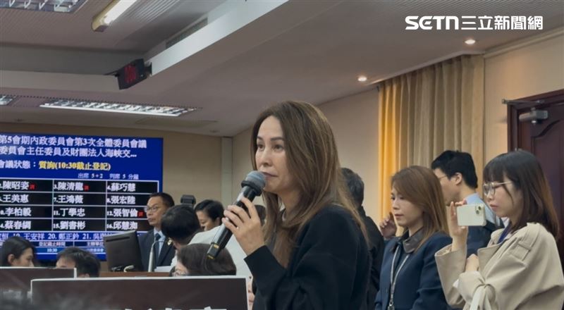 高金素梅表示,所有條例都沒有說不可以聯合質詢,一切還是尊重召委。(圖/記者詹宜庭攝影)