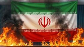 伊朗國旗。（圖／AI生成）

