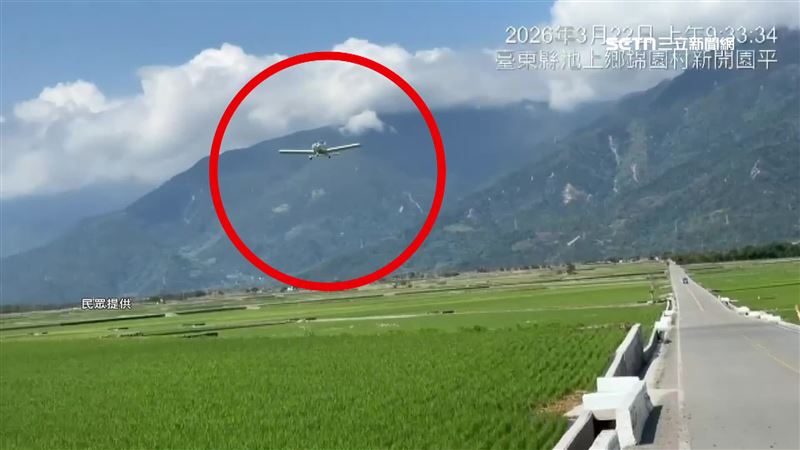 離頭頂超近 輕航機「低空俯衝」伯朗大道