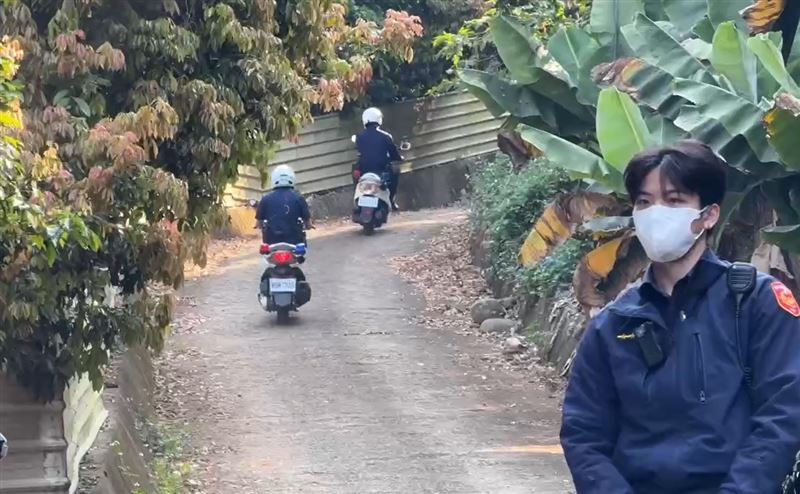 命案地點位於百果山登山步道附近，是彰化、南投交界。(圖／翻攝畫面)