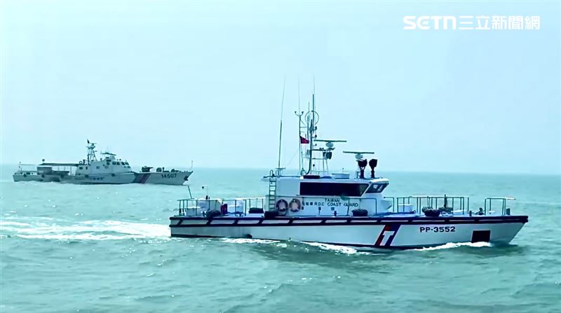 中國海警船編隊闖金門　海巡1對1罷氣驅離