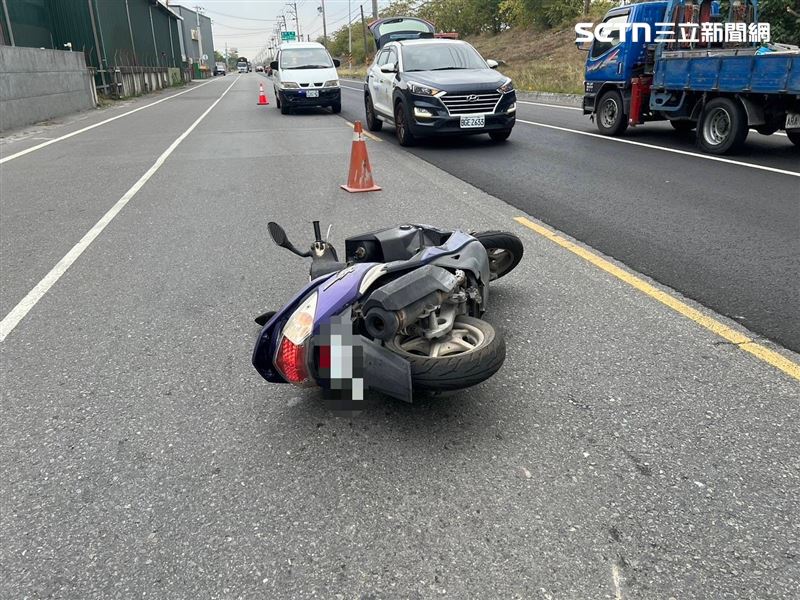 雖然聯結車駕駛酒測值為0，但輾過男子喪命是事實，被依過失致死罪移送。（圖／翻攝畫面）