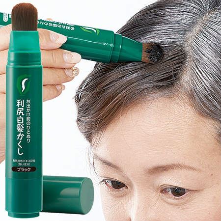 Sastty白髮專用日本利尻昆布速效遮白筆。（圖／品牌業者提供）