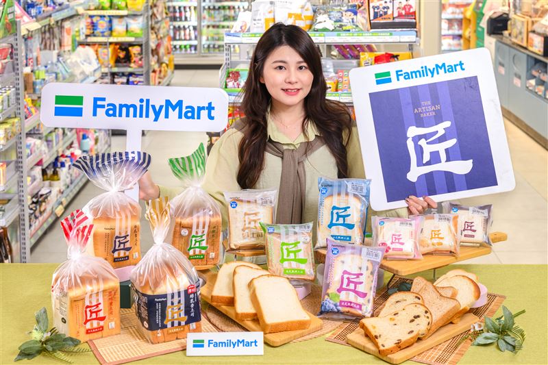 強攻白金商機,全家匠土司日式熟潤工法全新升級,衝刺年銷售10億。(圖/品牌業者提供)