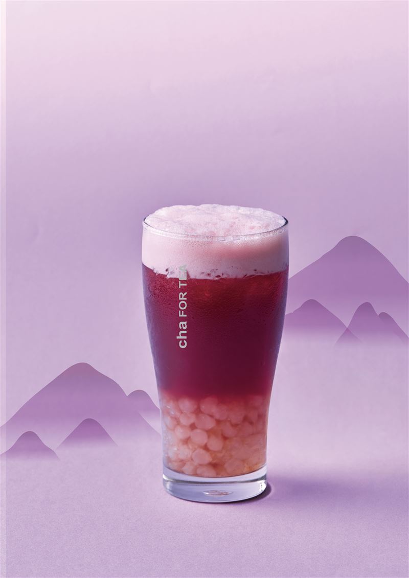 「(冰)山楂紫蘇梅晶凍飲」$180,加入Q彈寒天晶球,清爽解膩。(圖/品牌業者提供)