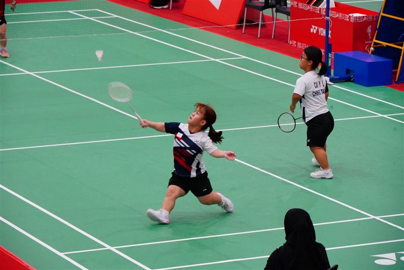 吳于嫣16歲時就已經在杭州亞帕運女單獲得銅牌。（圖／新北市政府提供）