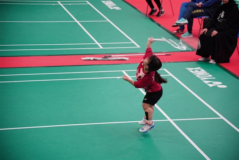 5月全國身障運新北主場迎戰，羽球吳于嫣：既緊張又期待。（圖／新北市政府提供）