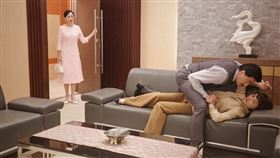 李沛綾、吳皓昇、潘奕如是三角關係。（圖／民視提供）
