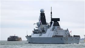 英國驅逐艦歷時近2週抵東地中海　支援防衛任務英國國防大臣希利23日在國會證實，英國45型（Type 45）防空驅逐艦「龍號」已抵達東地中海，即將開始執行任務。（英國國防部提供）中央社記者陳韻聿倫敦傳真　115年3月24日