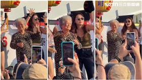 澳洲,高雄,台灣,阿嬤,畫面,高齡,MVP,大港開唱,駁二藝術特區,音樂祭。（圖／記者簡榮良攝影）