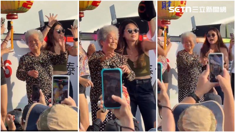 9旬嬤衝大港開唱狂搖…嗨到「不想回家」