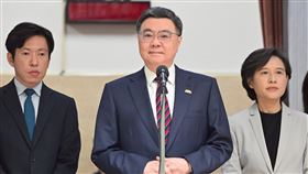 行政院長卓榮泰赴立法院報告並備詢前受訪（圖／行政院提供） 