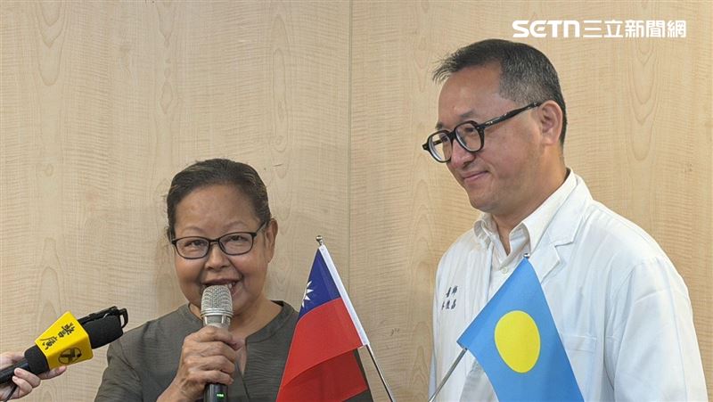 帛琉婦「肝臟如苦瓜」兒跨海來台捐肝續命