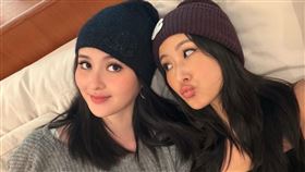 廖思惟、孫芸芸。（圖／翻攝自廖思惟小紅書）