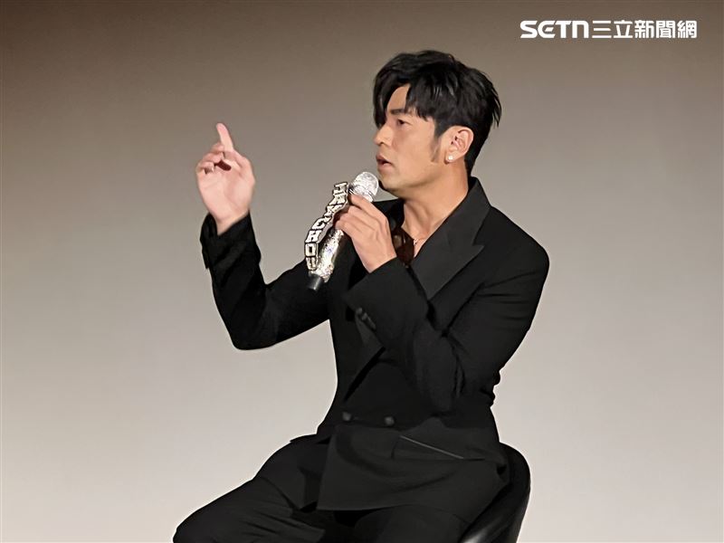 周杰倫舉辦新專輯粉絲見面會。（圖／記者鄭尹翔攝影）