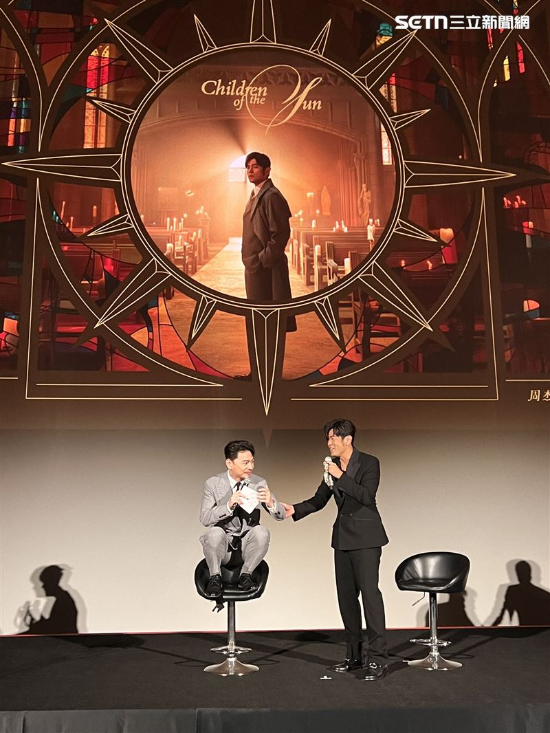 周杰倫舉辦新專輯粉絲見面會，找來好阿Ken擔任主持人。（圖／記者鄭尹翔攝影）