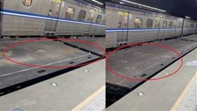 火車到站沒車廂？網友笑喊「搭到敞篷的」，內行人曝真實用途。（圖／翻攝Threads@lu_0204）