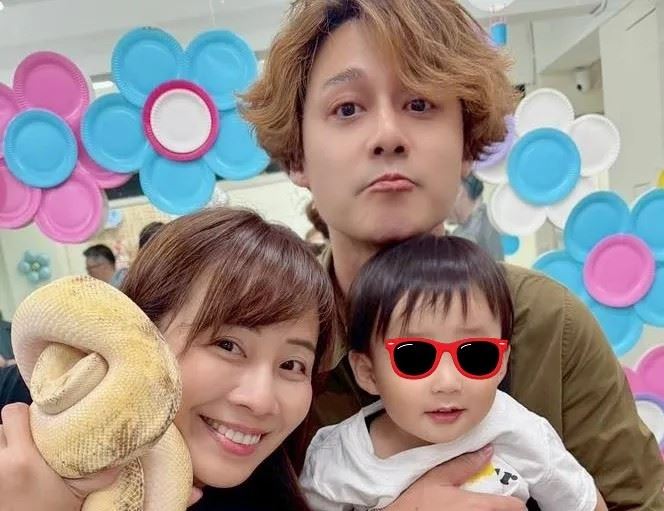 主播秦綾謙與廖科溢育有2歲兒子，最近為了選幼稚園夫妻倆忙翻天。（圖／翻攝秦綾謙臉書)